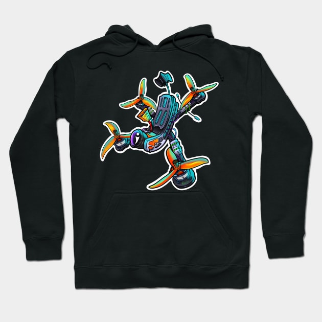 The titanium chameleon Hoodie by Mrwigglesfpv